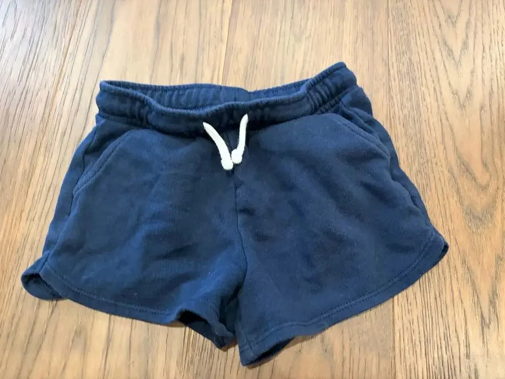 Old Navy Navy Blue Jersey Knit Shorts Toddler 3T